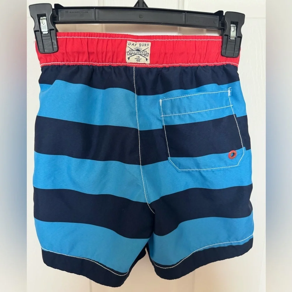 GAP Kids Boys Swim Trunks Color Block Size Small 6-7